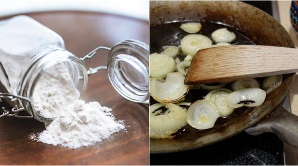 de ce sa pui bicarbonat in uleiul in care prajesti ceapa