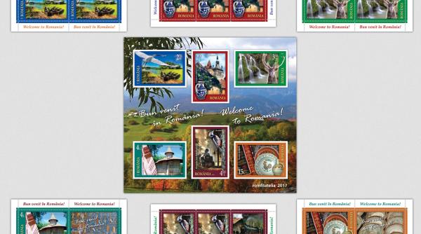romfilatelia lanseaza marcile postale bine ati venit in romania