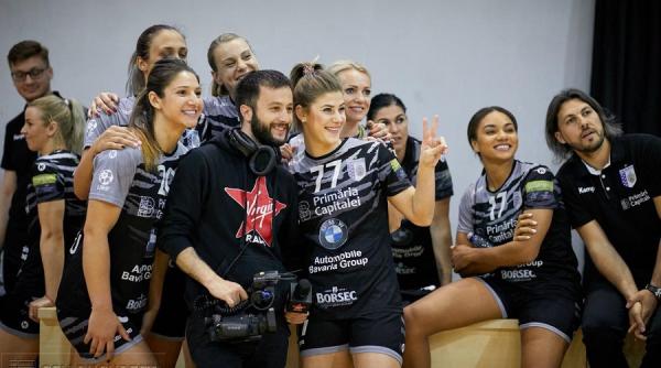 campania respir handbalistele de la csm bucuresti meci demonstrativ