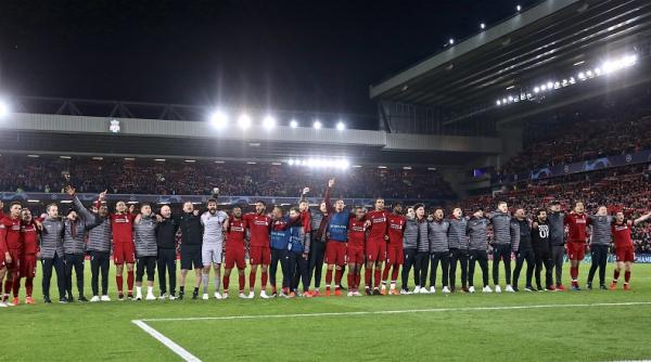 video you will never walk alone anfield road cutremurat dupa meciul fabulos al lui liverpool