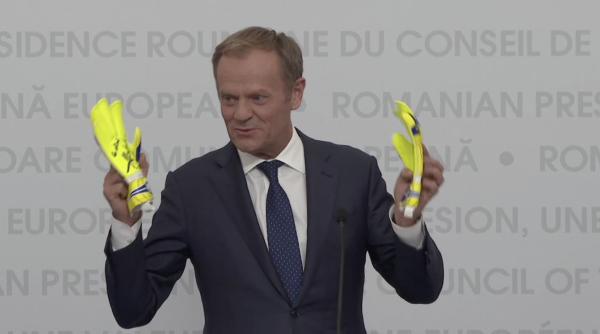 summit ue 2019 sibiu donald tusk mesaj in limba romana video