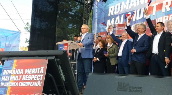 liviu dragnea mesaj dupa incheierea mitingului am primit azi o confirmare