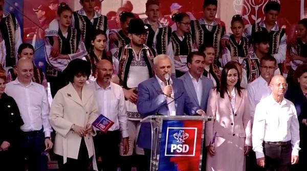 miting psd galati liviu dragnea vor sa conduca romania cu bata