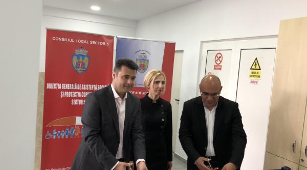 centru pentru copii cu dizabilitati inaugurat in sectorul 5