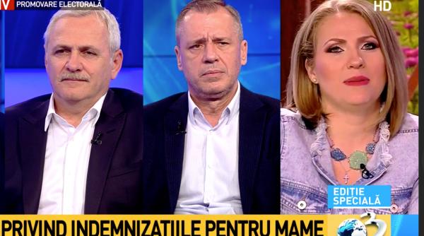 mirela vaida a intrat  in direct  la antena 3  replica lui dragnea