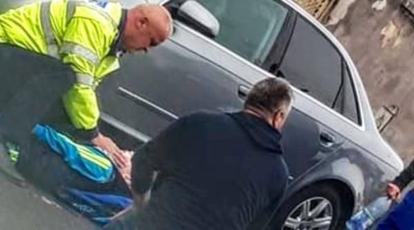 copil de 9 ani din galati lovit de masina transportat la iasi cu elicopterul