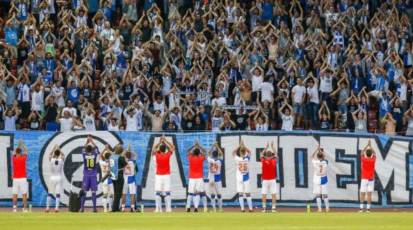 cinci fani ai clubului grasshopper au primit interdictii pe stadioanele elvetiene