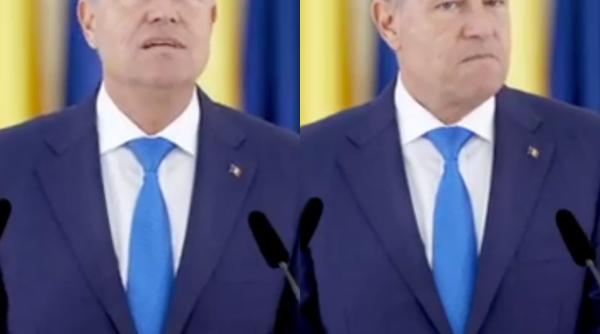 klaus iohannis a uitat intrebarile la referendum presedintele s a incurcat