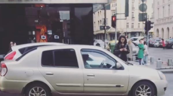 fata   soferi  incident pe trecerea de pietoni  radu buzaianu  o situatie bizara  video