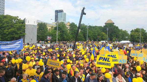 pnl iohannis miting 18 mai piata victoriei live text