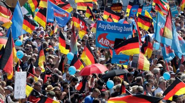 proteste in germania impotriva nationalismului