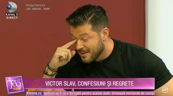 victor slav in lacrimi in fata lui teo trandafir sunt batatorit am trecut prin multe