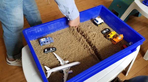 terapia cu nisip un succes in sectorul 6