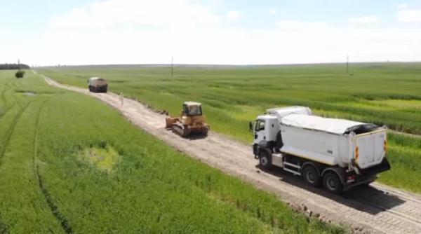 santier drum craiova pitesti  cnair  imagini trunchiate  lucrarile continua