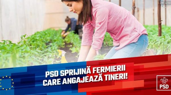 psd  guvernul sprijina fermierii care angajeaza tineri