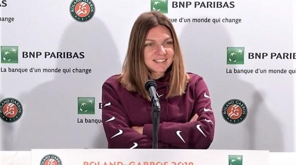 simona halep tur de forta la antrenamente