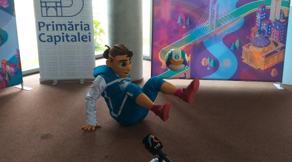 skillzy mascota euro 2020 a ajuns la bucuresti foto