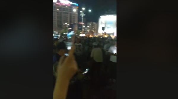 alegeri europarlamentare 2019 protest in piata victoriei