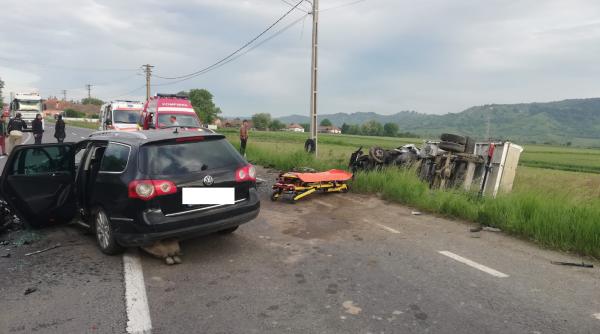 accident grav la vistea de jos un sofer a adormit la volan si a intrat pe contrasens