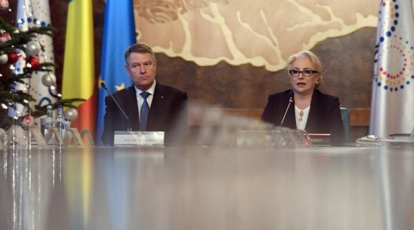 viorica dancila intalnire neanuntata cu klaus iohannis