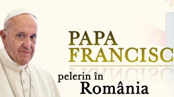 ce a scris papa francisc pe twitter dupa sosirea in romania