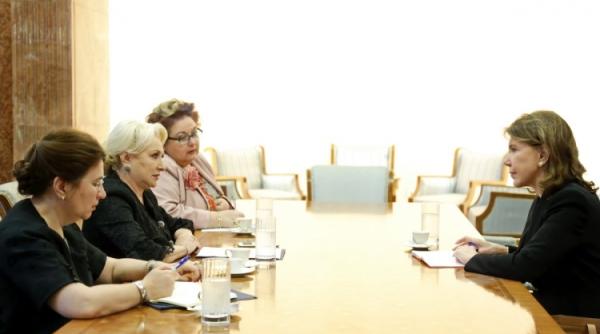 dancila  discutii cu ambasadorul frantei la bucuresti