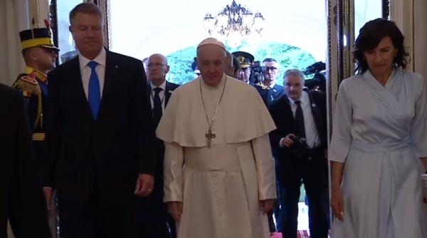 iohannis despre europarlamentare in discursul tinut in fata papei francisc