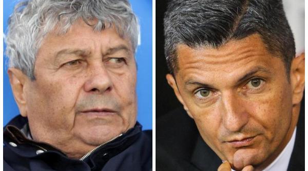 mircea lucescu si razvan lucescu confruntare intr un meci caritabil intre dinamo si rapid