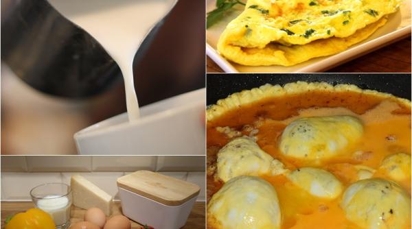 de ce sa pui lapte in omleta trucul bucatarilor profesionisti