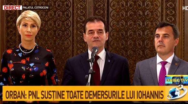 ludovic orban dupa consultarile cu iohannis vointa poporului lege pentru noi