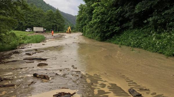 trafic blocat pe dn10 in buzau