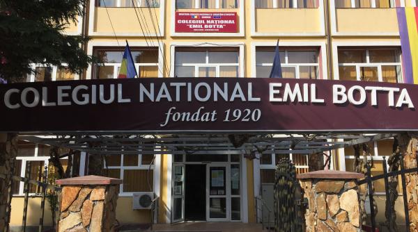 doar sapte clase de liceu la colegiul national emil botta din adjud