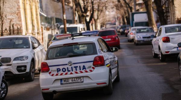 echipaj de politie accident in bucuresti