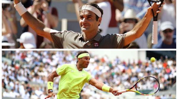 federer nadal semifinala de vis de la roland garros 2019