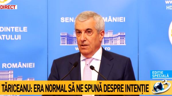 tariceanu declaratii dupa consultarile cu iohannis o deturnare
