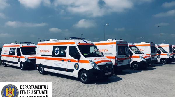 122 de ambulante noi  puse in functiune