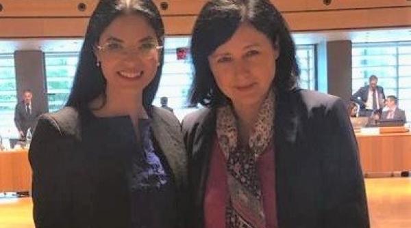 ana birchall intrevedere cu vera jourova