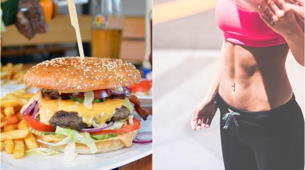 cat trebuie sa alergi sa slabesti dupa ce manci un hamburger bruma e simplu