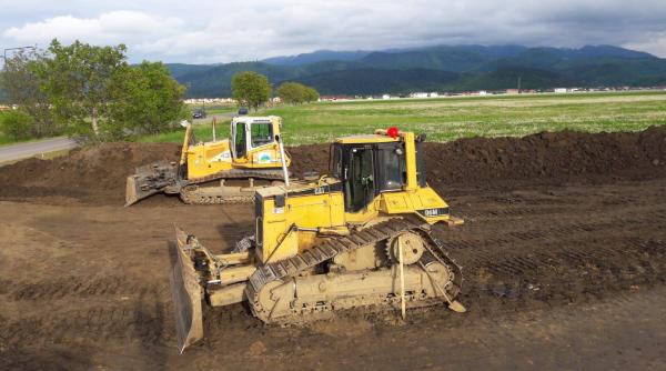 imagini spectaculoase cu lucrarile la autostrada brasov ploiesti