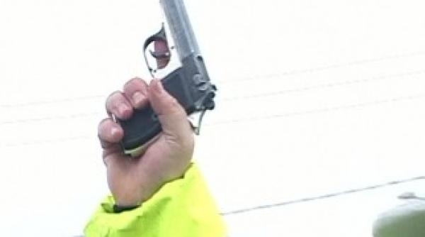 barbat cautat in franta pentru furt prins cu focuri de arma la calimanesti