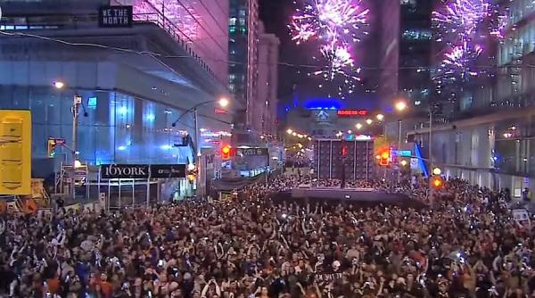 canadienii au iesit in strada raptors a castigat nba