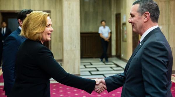 carmen dan intalnire cu un inalt diplomat sua