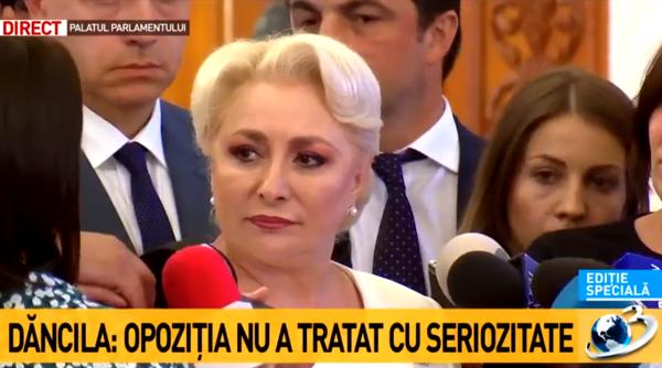 dancila intrebata despre desfiintarea sectiei speciale ce le a spus jurnalistilor