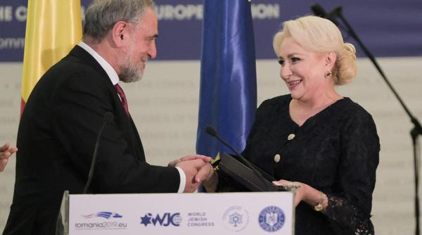 dancila mesaj despre lupta impotriva antisemitismului eveniment in premiera la bucuresti