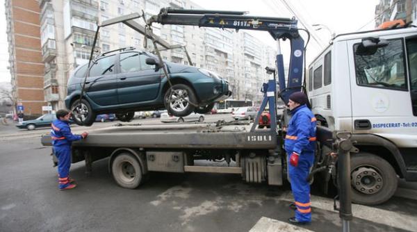ridicarea masinilor cati bani vor scoate din buzunar soferii care stationeaza neregulamentar