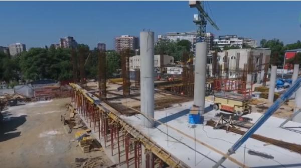 santier piata sudului  stadiul lucrarilor  video