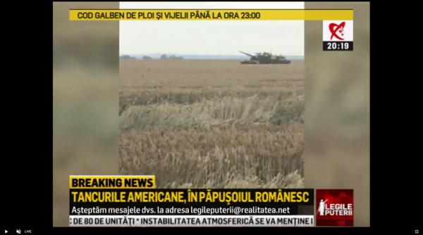 teren agricol distrus de tancuri la saber guardian ce spune armata americana