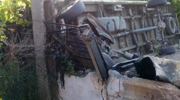 accident cumplit un sofer a murit pe loc