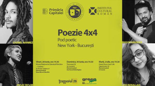 poezie 4x4 pod poetic intre new york si bucuresti