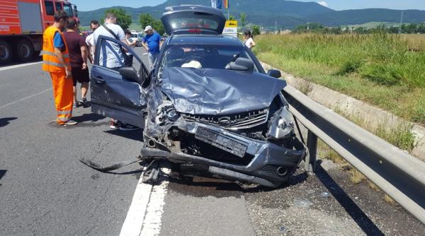 infotrafic circulatie ingreunata la codlea jud brasov din cauza unui accident rutier